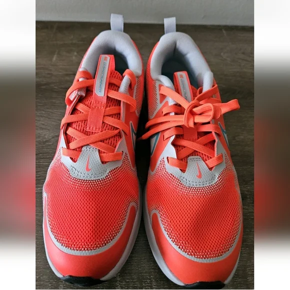 Nike Kids Coral Athletic Sneakers with Teal Accent - Picture 4 of 6